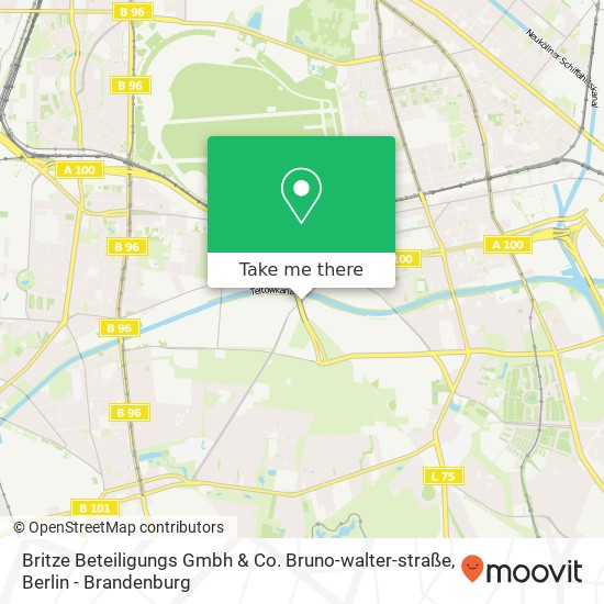 Britze Beteiligungs Gmbh & Co. Bruno-walter-straße map