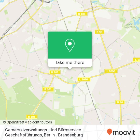 Gemerskiverwaltungs- Und Büroservice Geschäftsführungs map