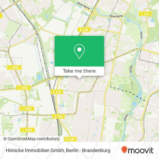 Hönicke Immobilien Gmbh map