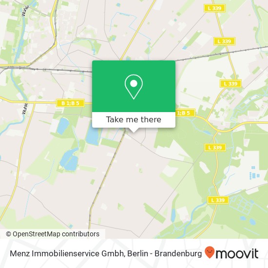 Menz Immobilienservice Gmbh map