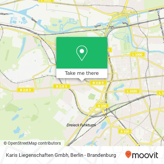 Karis Liegenschaften Gmbh map