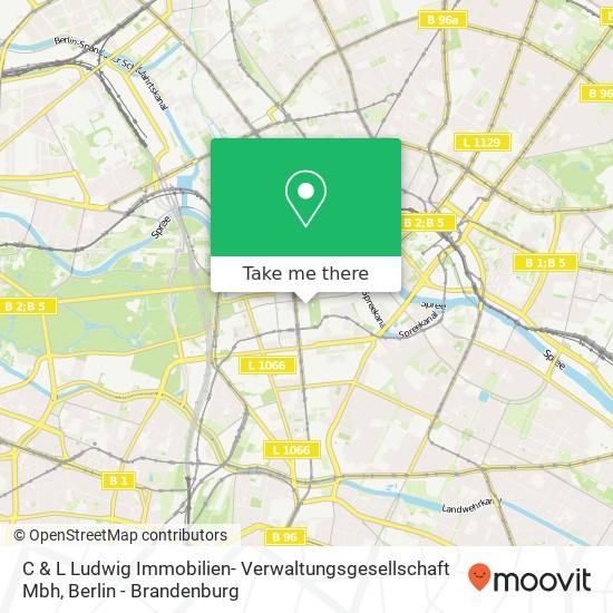 Карта C & L Ludwig Immobilien- Verwaltungsgesellschaft Mbh