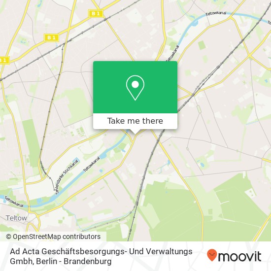 Ad Acta Geschäftsbesorgungs- Und Verwaltungs Gmbh map