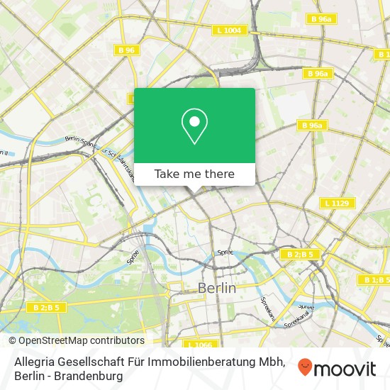 Allegria Gesellschaft Für Immobilienberatung Mbh map