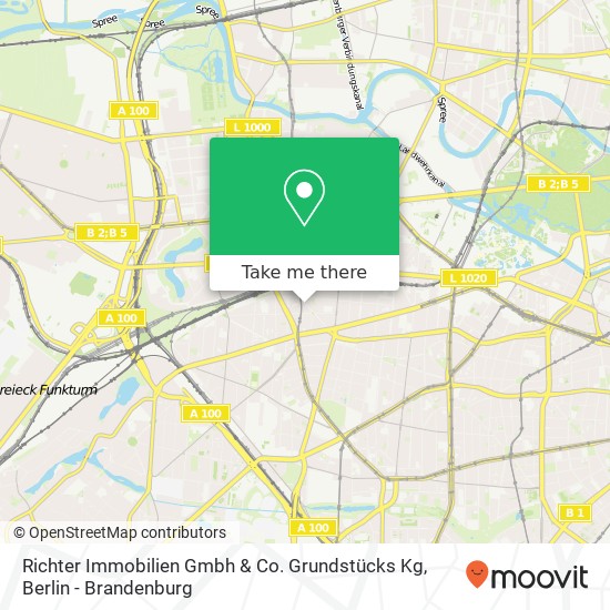 Richter Immobilien Gmbh & Co. Grundstücks Kg map