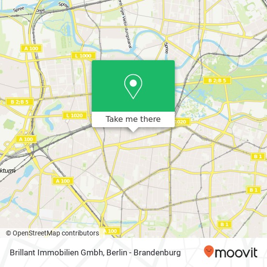 Brillant Immobilien Gmbh map