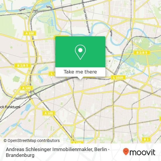 Andreas Schlesinger Immobilienmakler map
