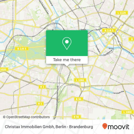 Christax Immobilien Gmbh map