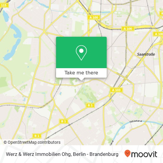 Werz & Werz Immobilien Ohg map