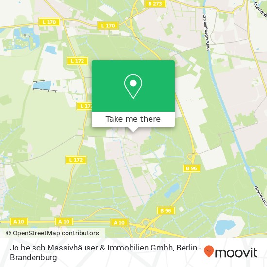 Jo.be.sch Massivhäuser & Immobilien Gmbh map