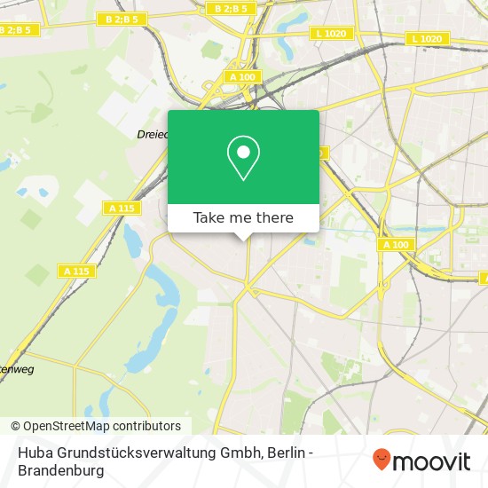 Huba Grundstücksverwaltung Gmbh map
