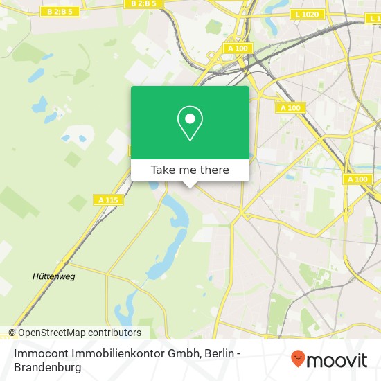 Immocont Immobilienkontor Gmbh map