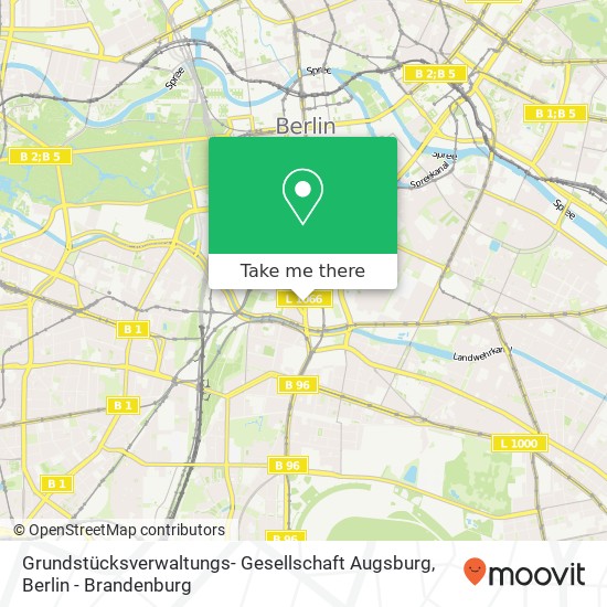 Grundstücksverwaltungs- Gesellschaft Augsburg map