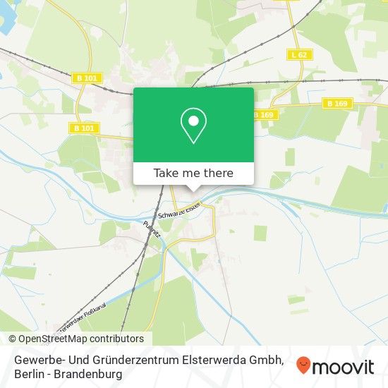 Карта Gewerbe- Und Gründerzentrum Elsterwerda Gmbh