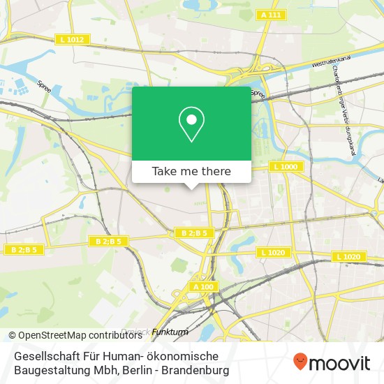 Gesellschaft Für Human- ökonomische Baugestaltung Mbh map