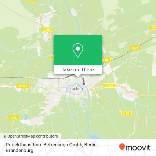 Projekthaus-bau- Betreuungs Gmbh map