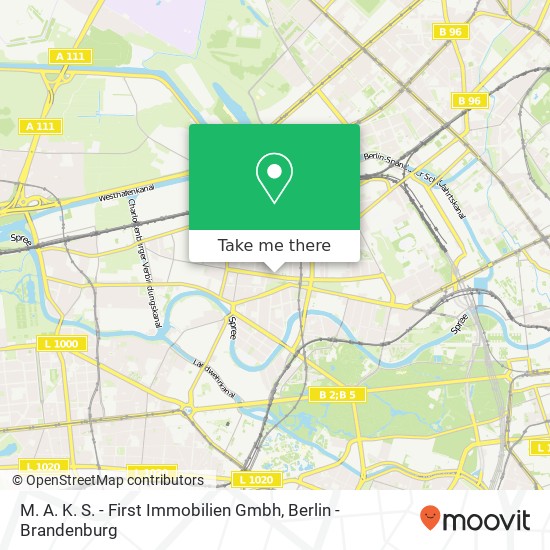 M. A. K. S. - First Immobilien Gmbh map