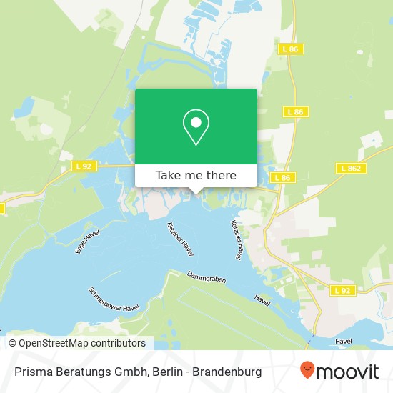 Prisma Beratungs Gmbh map