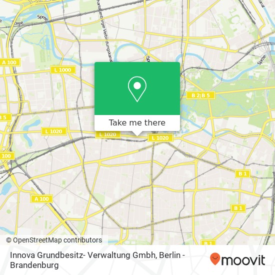 Innova Grundbesitz- Verwaltung Gmbh map