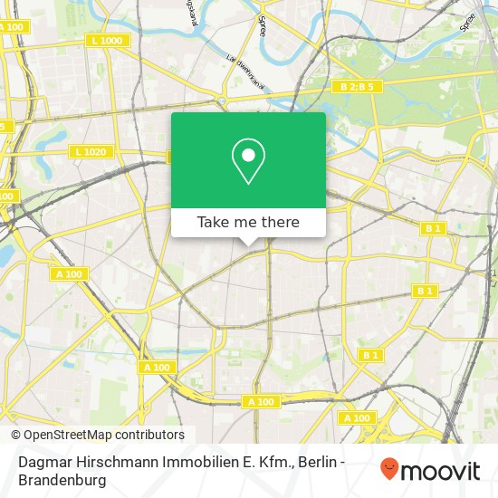 Dagmar Hirschmann Immobilien E. Kfm. map