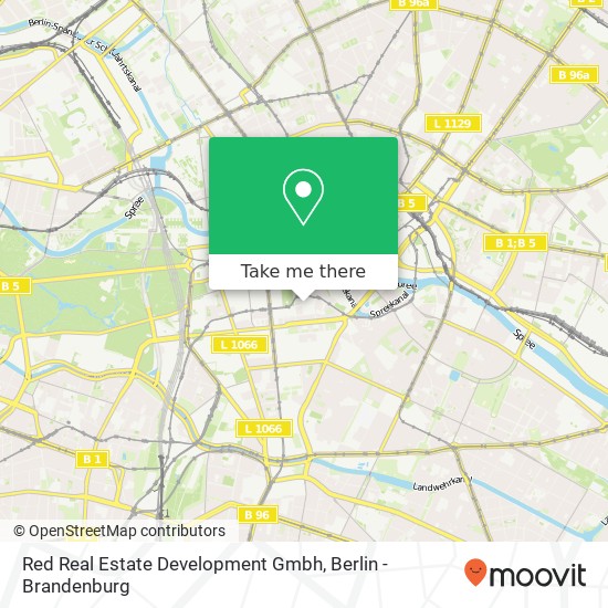 Карта Red Real Estate Development Gmbh