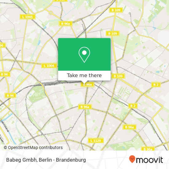 Babeg Gmbh map