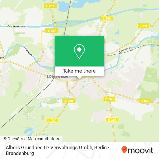 Карта Albers Grundbesitz- Verwaltungs Gmbh