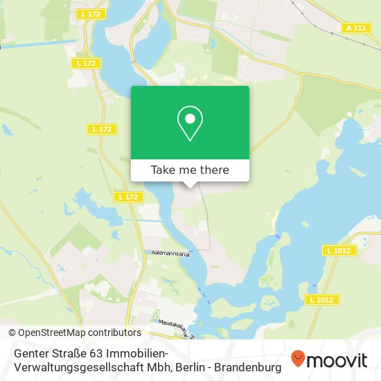 Genter Straße 63 Immobilien- Verwaltungsgesellschaft Mbh map
