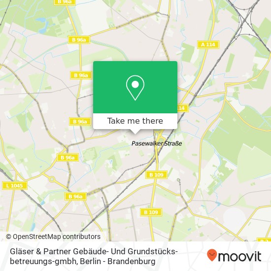 Карта Gläser & Partner Gebäude- Und Grundstücks-betreuungs-gmbh