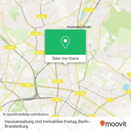 Карта Hausverwaltung Und Immobilien Freitag