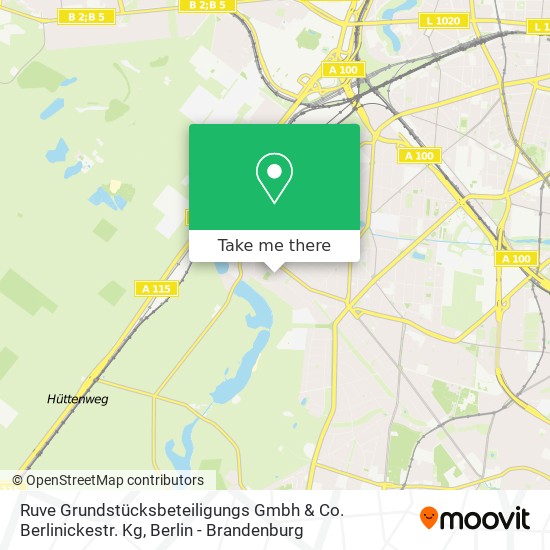 Ruve Grundstücksbeteiligungs Gmbh & Co. Berlinickestr. Kg map