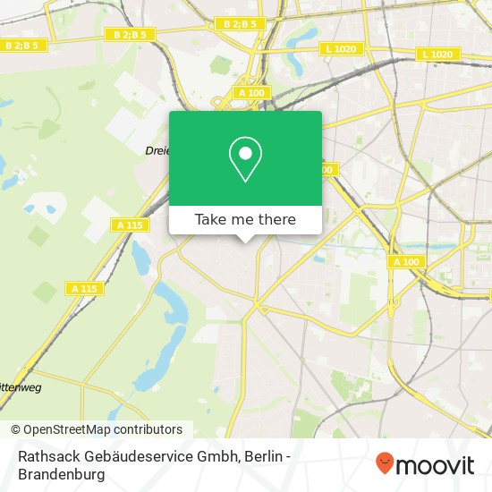 Карта Rathsack Gebäudeservice Gmbh