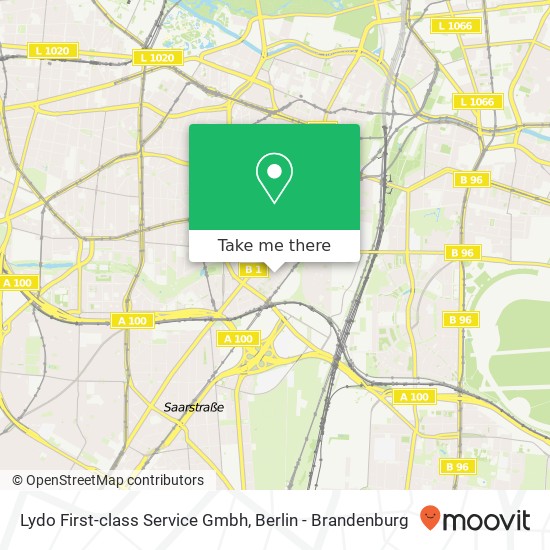 Lydo First-class Service Gmbh map