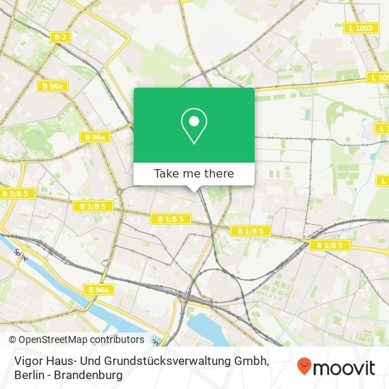 Vigor Haus- Und Grundstücksverwaltung Gmbh map