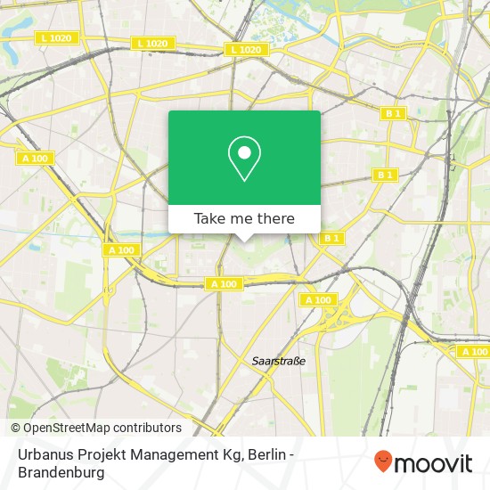 Карта Urbanus Projekt Management Kg
