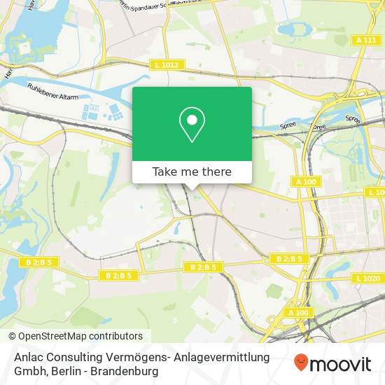 Anlac Consulting Vermögens- Anlagevermittlung Gmbh map