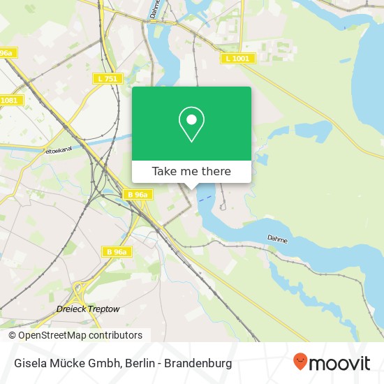 Gisela Mücke Gmbh map