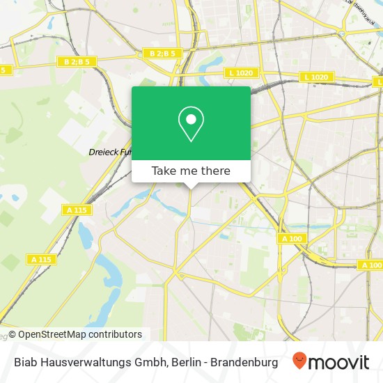 Biab Hausverwaltungs Gmbh map