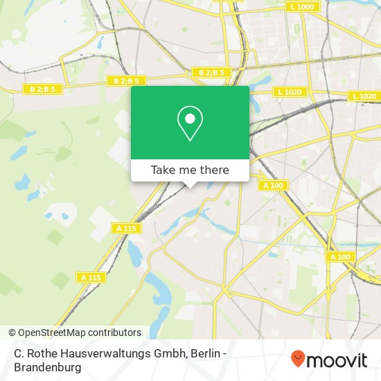 C. Rothe Hausverwaltungs Gmbh map