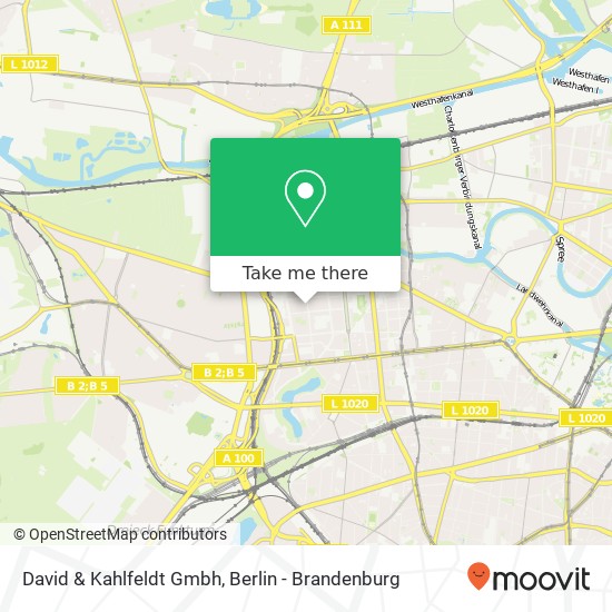 David & Kahlfeldt Gmbh map