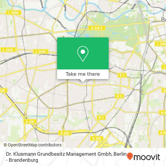 Карта Dr. Klusmann Grundbesitz Management Gmbh