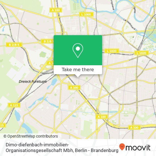 Dimo-diefenbach-immobilien- Organisationsgesellschaft Mbh map