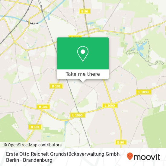 Карта Erste Otto Reichelt Grundstücksverwaltung Gmbh