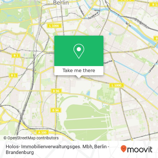 Карта Holos- Immobilienverwaltungsges. Mbh