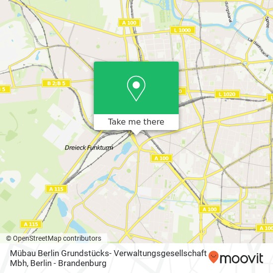 Mübau Berlin Grundstücks- Verwaltungsgesellschaft Mbh map