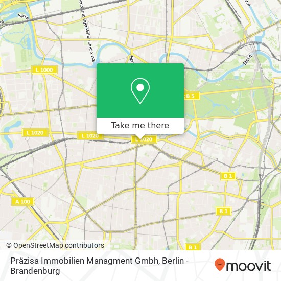 Präzisa Immobilien Managment Gmbh map