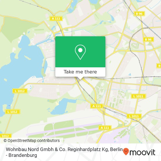 Карта Wohnbau Nord Gmbh & Co. Reginhardplatz Kg