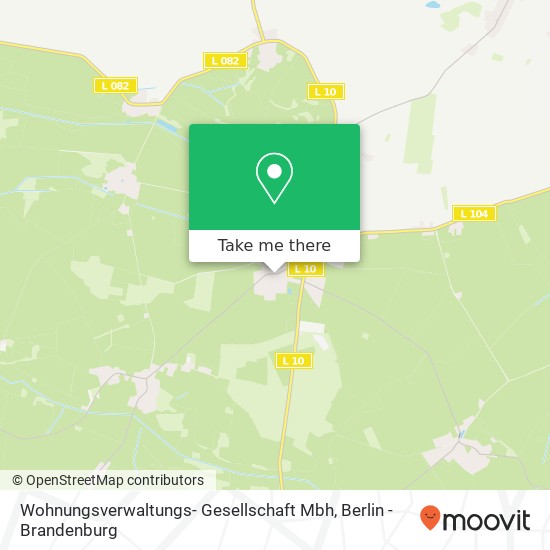 Wohnungsverwaltungs- Gesellschaft Mbh map