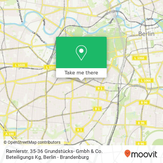 Ramlerstr. 35-36 Grundstücks- Gmbh & Co. Beteiligungs Kg map