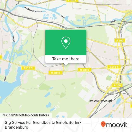 Карта Sfg Service Für Grundbesitz Gmbh